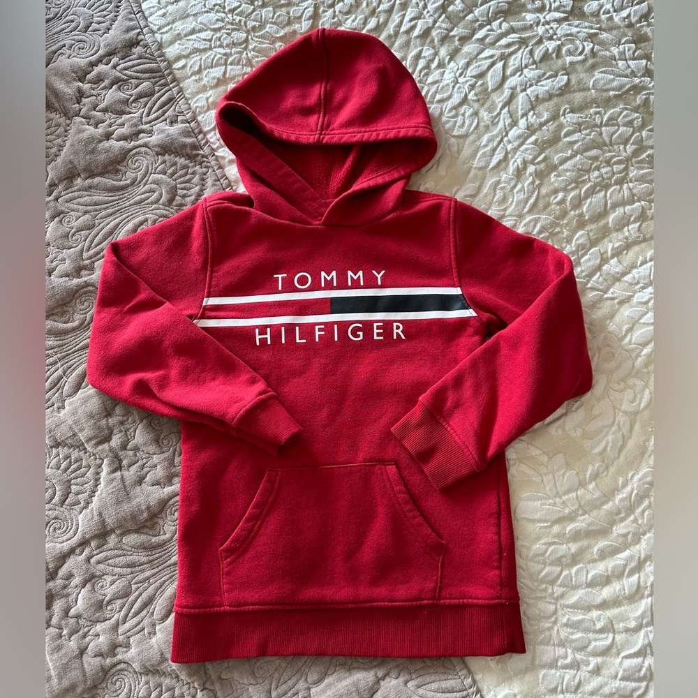 Tommy Hilfiger Red Kids Hoodie